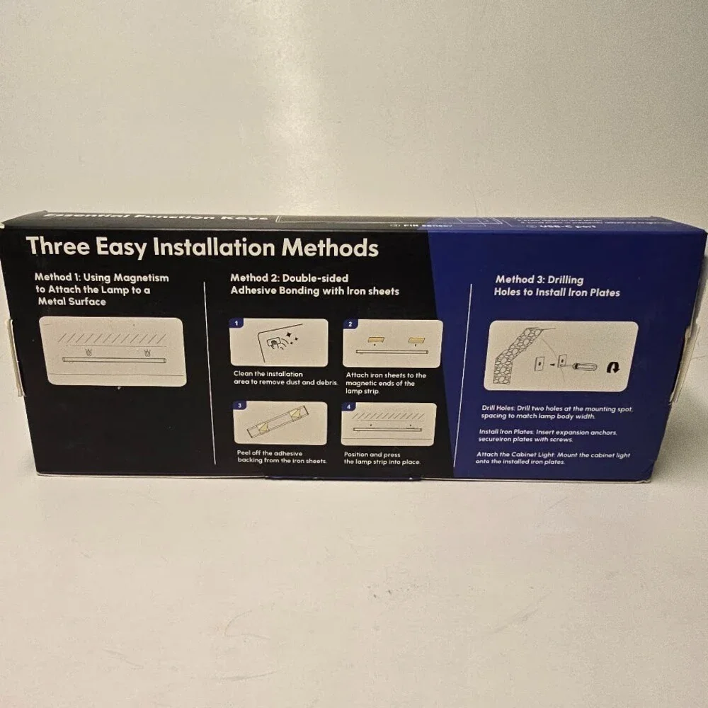 Under Cabinet Lighting, 5 Pack 10 Inch Rechargeable Motion Sensor Night Lights